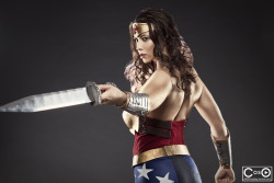 Margie Cox as Injustice Wonder woman by moshunman