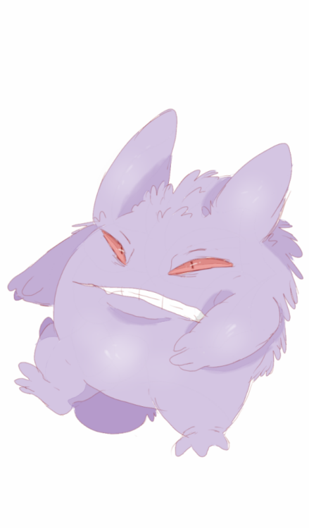 foundationdown:((I was gonna draw a bunch of Gengar, but I’m going to bed in 5 minutes so have a Gen