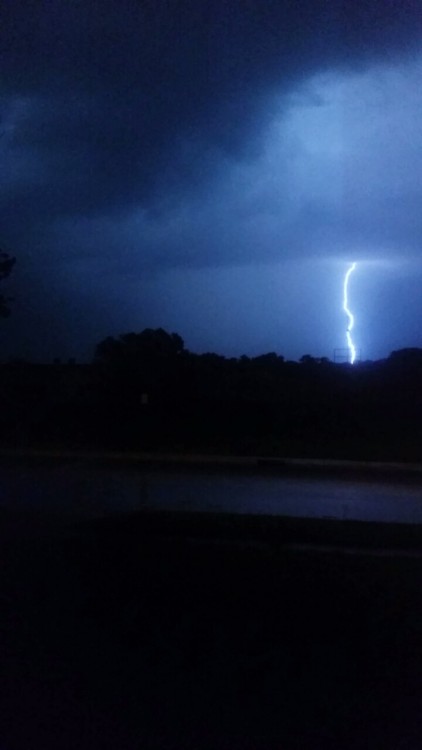 I took these the other night. It was one of the craziest electrical storms I have ever seen. The thi