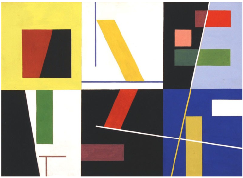 Sophie Taeuber-Arp, Six espaces distincts, 1939