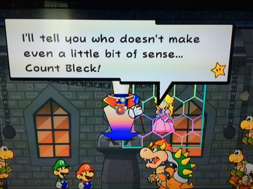 Guess who’s playing Super Paper Mario again (PS: it me)