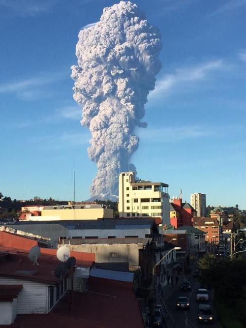 Calbuco (Chile) Volcano 20 minutes ago