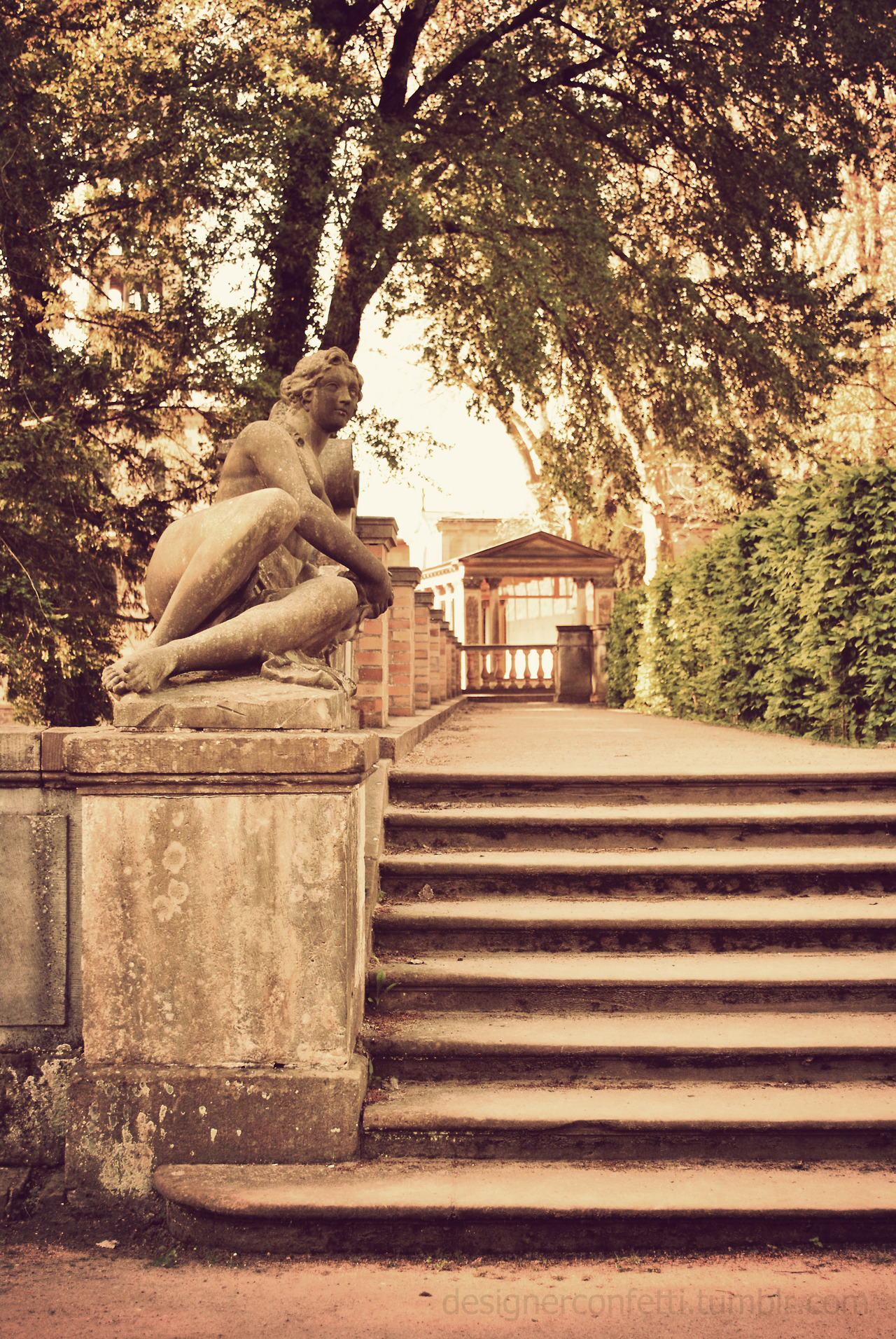 Park entrance, Sanssouci Potsdam…