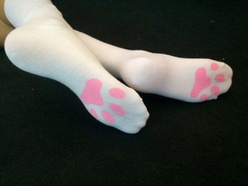 Kitten Paw Socks - $10.00