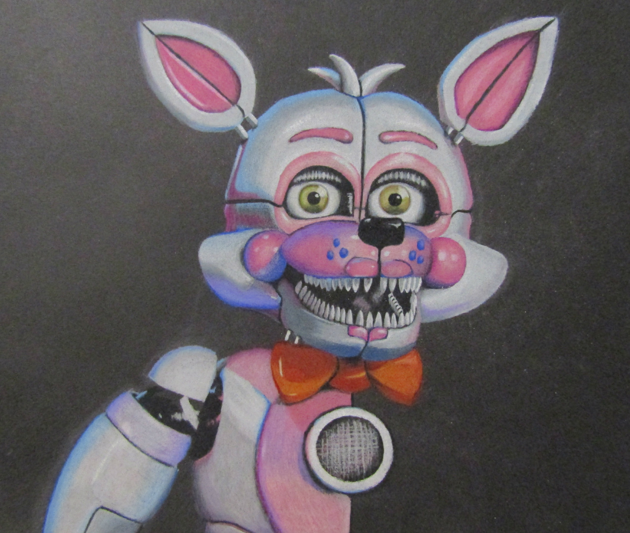 Nightmare Funtime Foxy W.I.P drawing : r/fivenightsatfreddys