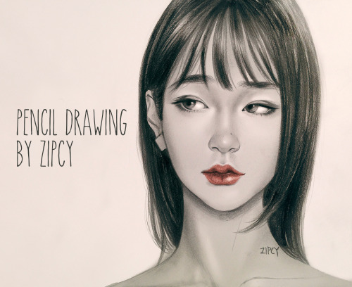 Pencil illustration video by Zipcy