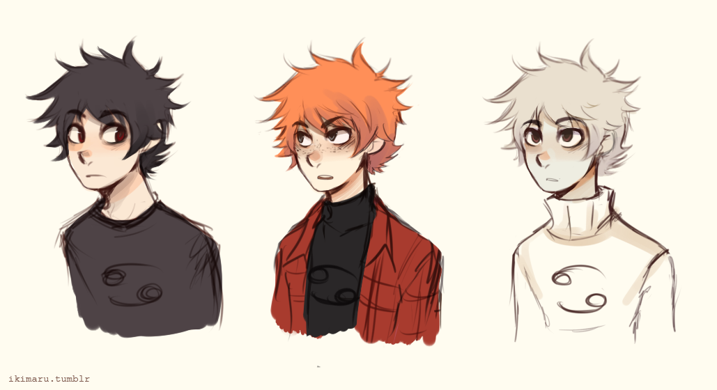 I was trying to draw some humanstuck Karkat but I just can&rsquo;t pick one headcanon