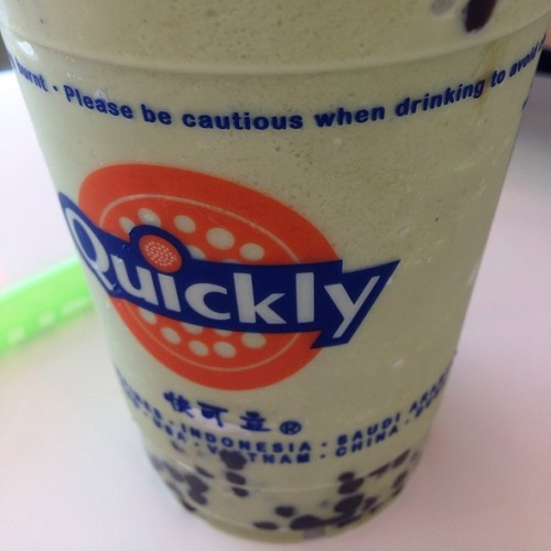 Matcha Milk Slushie @ Quickly
Via Foodspotting