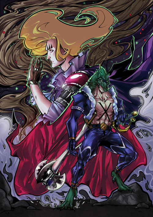 My Artwork For One Piece Zine ~ I'm A Big FAN Of These Two HOT Men, Ouff Hawkins & Drake