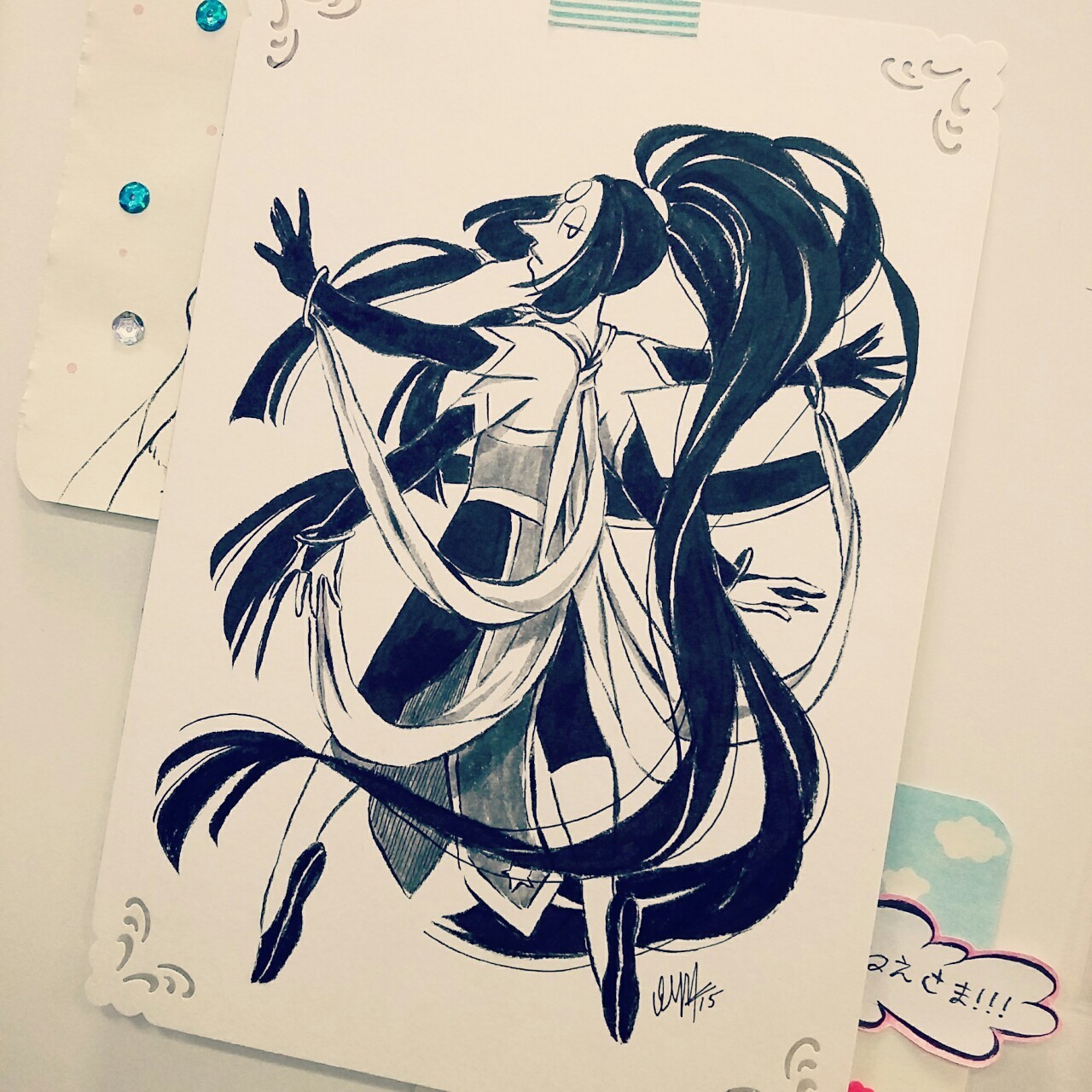 nagai13:  Inktober until now :) 8/10 - 15/10 