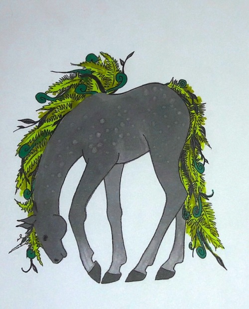 spires-to-heaven:I’m drawing Pride Unicorns this year - have Ace & Aro :)More on the way but I p