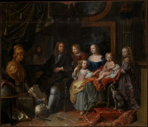 Everhard Jabach and his family byCharles Le Brun, c. 1660