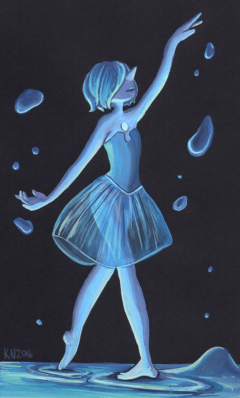 coloredwish:  Blue Pearl performing If she can’t control water then there’s a
