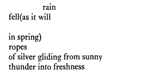 soracities: e.e. cummings, “but the other” (from Tulips), Complete Poems of E.E. Cummings: 1904-1962