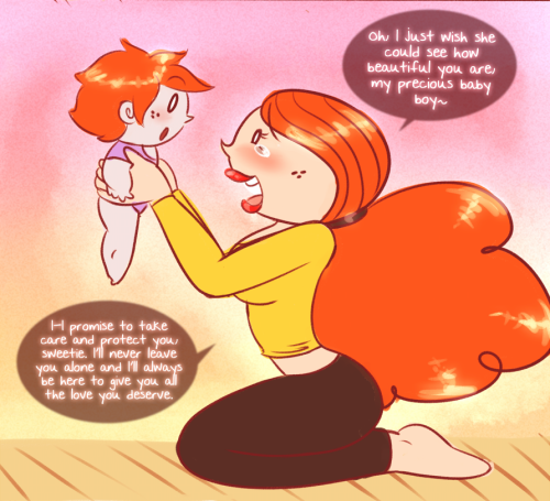 XXX princesscallyie:A cute comic about Mama Prinny photo