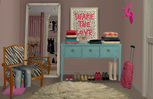 My entry in this month’s Inspired at SimPearls. Teen Rom Com Bedroom.Join the fun!