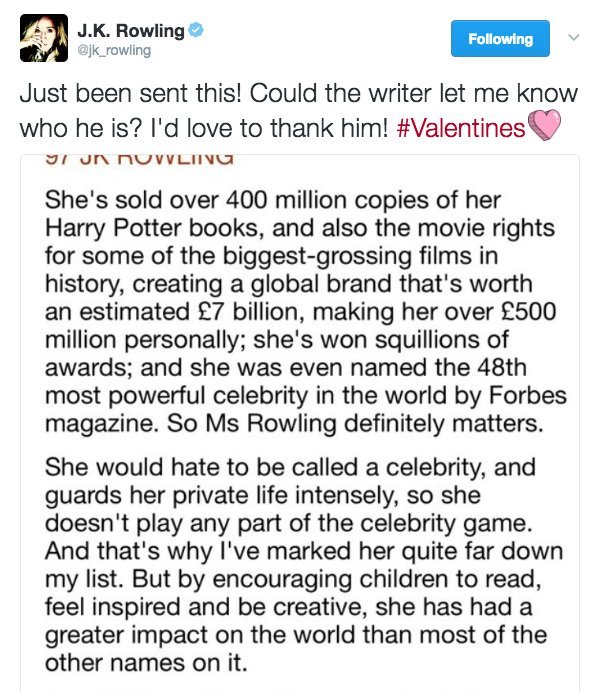 ihavefeministbones: PIERS MORGAN DOESN’T REALIZE HE WROTE WHAT JK ROWLING RETWEETED