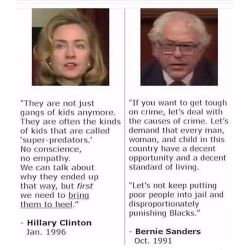 info-mix:See the difference. #FeelTheBern