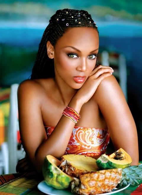 Tyra banks natural hair