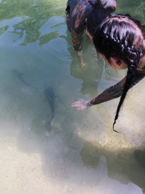 jadewinston:Swam all day w/ my baby girl @shannakeyes