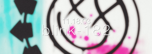 makemyheadswim:  undergroundairway: blink-182 albums: 1994 - 2012   Fuck.
