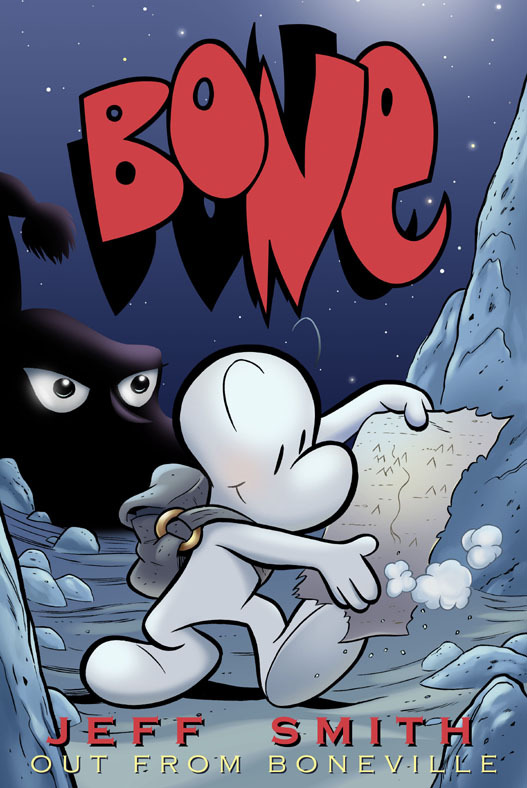 Ever want to doodle your own BONE comic? Now you can, with Scholastic’s handy dandy ‘BONE Comic Maker’! Select the style of layout you want, setting, characters, objects and more. When you’re done, you can print out your creation to hang on the...