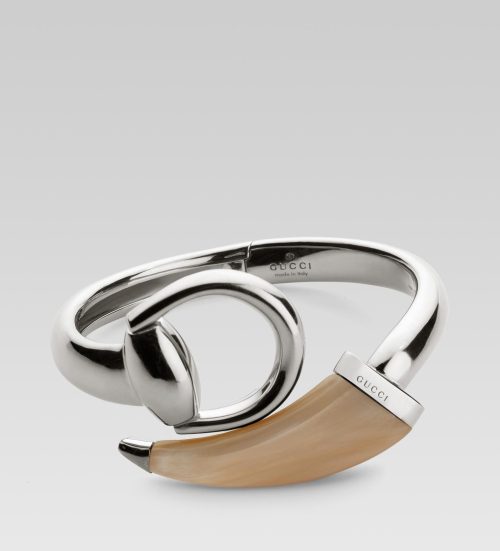 Gucci - womens horsebit bracelet.via tinamotta.tumblr.com