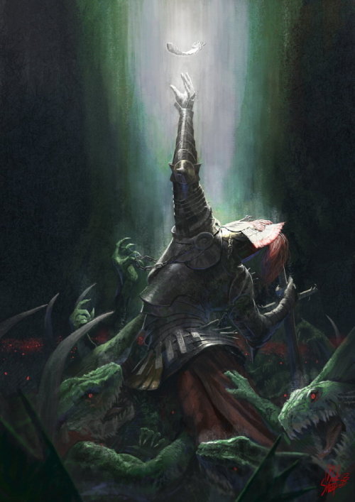 fantasy-art-engine:Salvation by Hyunsu Cha