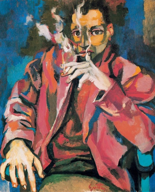lilithsplace:‘The Smoker’ - Renato Couto (1912–1987)