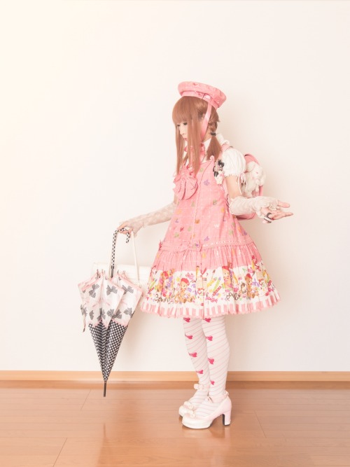 Pink Sweet Lolita with Randoseru