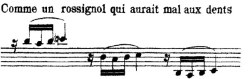  “Like a nightingale with a toothache.” - Erik Satie’s directions to the performer, Embryons desséchés for piano (1913), I. d’Holothurie. 