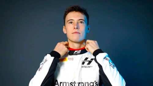 MARCUS ARMSTRONG &amp; JÜRI VIPS - FIA Formula 2 new driver pictures for 2022 (source)