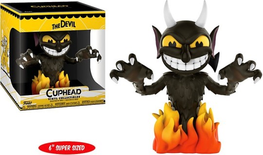 lala-oopsy: thisurlwasnttakenbutnowitis:  I am so fucking glad Funko is putting actual effort into the Cuphead figures instead of their usual generic style The Devil one also looms over Cuphead and Mugman, being two inches taller than them, so I feel