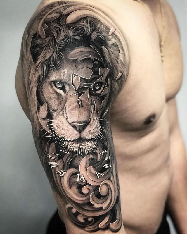 28 Daring Lion Tattoo That Will Make You Roar  Tattoo Like The Pros