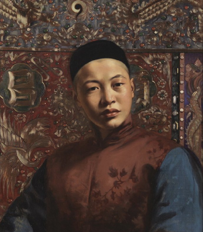 somanyhumanbeings:  Hubert Vos, Young Manchu Man (1898)