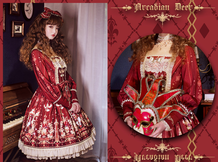 lolita-wardrobe:  UPDATE: [-⚜🎪⚜-The Royal Circus Series-⚜🎪⚜-] #Leftovers◆