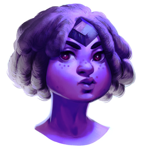 my purple gem child