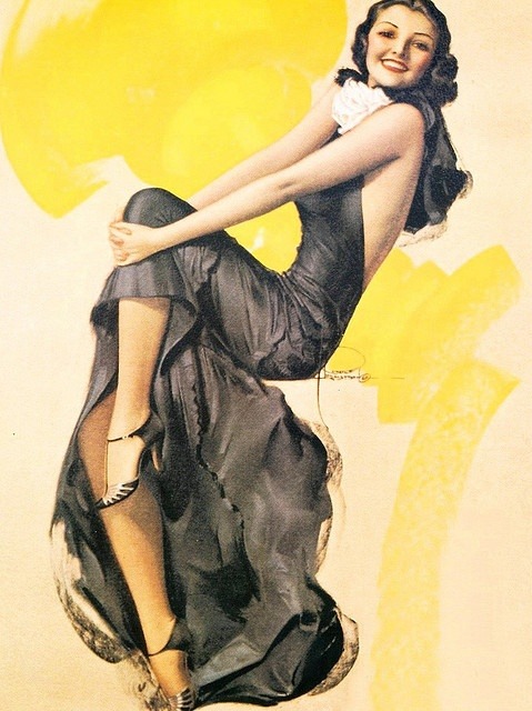 Rolf Armstrong illustration