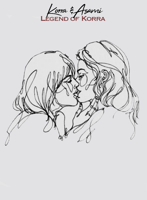 favorite canon wlw ◆ Korra &amp; Asami Sato from The Legend of Korra&ldquo;Let&rsquo;s g