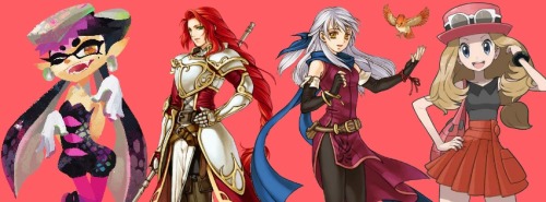 themadpiano:  nintendo & female characters