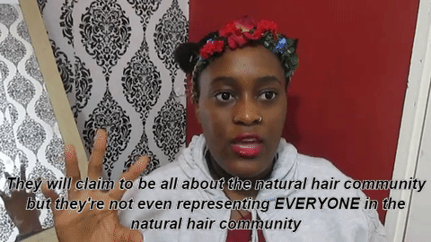 toocurlytorelax: I discuss the lack of representation and texture discrimination in the natural hair