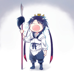 shiro-no-dragon:  Hakuryuu Ren: Cutest Crybaby