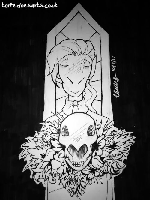 torpedoesarts:  I posted this on Instagram, but it forced me to crop it, here’s the full version. I also fixed up some of the colours which my phone camera messed up.   When a member of the Palakan family dies, the eldest child must write and perform