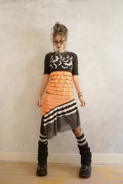 sosuperawesome: Mixed Fibre Fabric Clothing Obsequies on Etsy See our #Etsy or #Witchy tags
