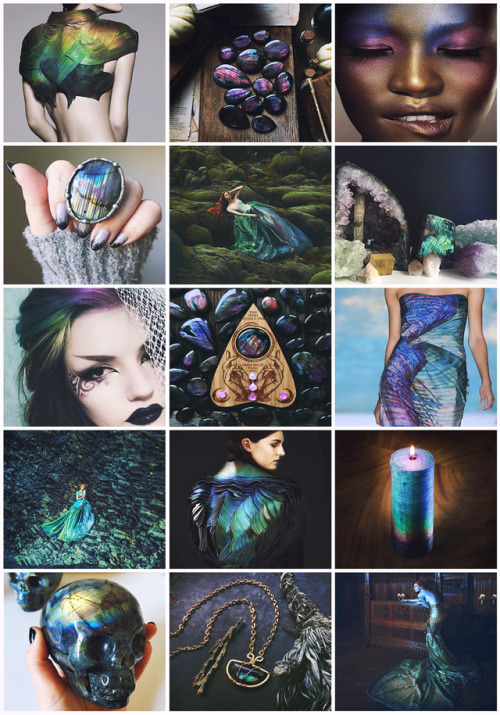 aestheticschaos: Labradorite Witch aesthetic