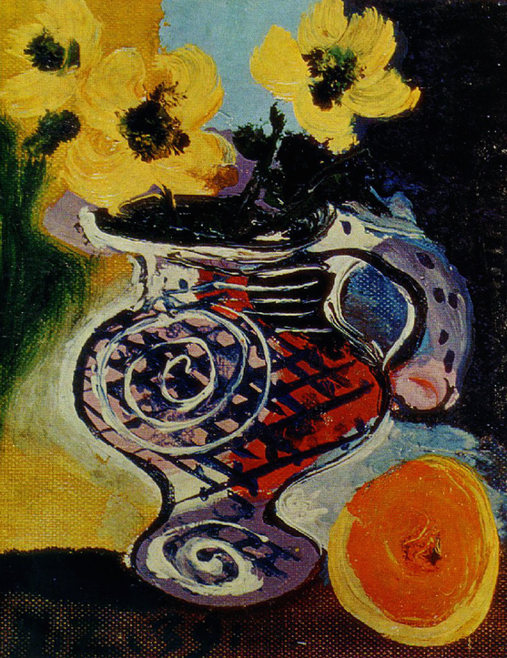 shari-vari:  Picasso - Still Life Of Flowers And Fruit 