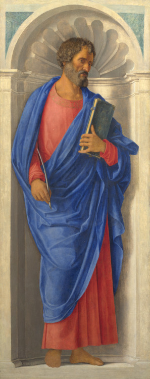 Saint Mark (?) and Saint Sebastian, by Cima da Conegliano, National Gallery, London.