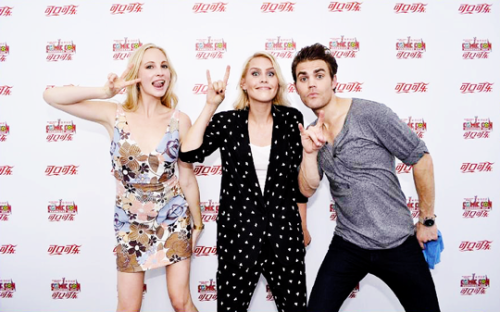 Porn photo dailypaulwesley:  Paul Wesley, Claire Holt