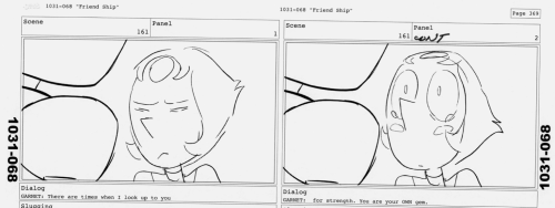 laurenzuke:  jeffliujeffliu:  Some of my storyboards from Friend Ship  jeffs art makes me feel like im lying in some really soft grass and eating my favorite ice cream. look at how much life is in those expresssions!!!! that peridot!! pearl!! AHHHH