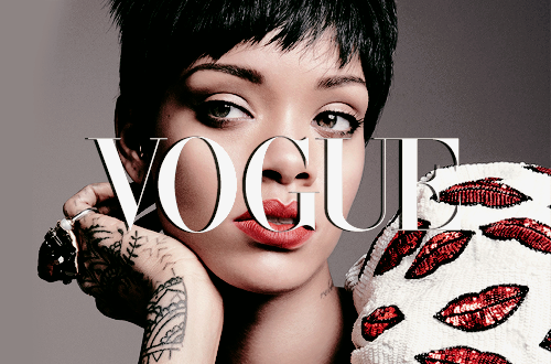  Rihanna + magazines    